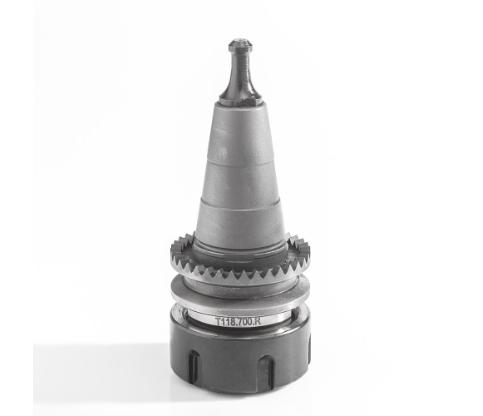 Klein ISO30 spændetangspatron, 2-20 mm ER32, 55x50x49 mm, højre (antræksbolt T118.790.R)
