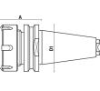 Klein ISO30 Inox spændetangspatron, 2-20 mm ER32, 50x50x50 mm, højre (antræksbolt T118.792.R)