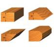 Klein stilbar fasfræser Ø160x50x40 mm, 0+70°/0-70°, Z2, manuel fremføring
