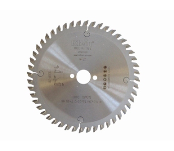Klein håndrundsavsklinge HM 200 mm - snitbredde 2,6 mm, centerhul 30 mm, Z36, 15°, WZ