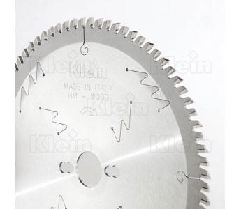 Klein formatsavklinge HM 450 mm - snitbredde 4,2 mm, centerhul 30 mm, Z108, 10°, WZ