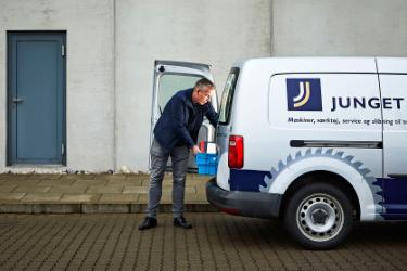 Bestil afhentning af slibevarer