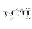 Klein støjsvag klinge HM til Corian 300 mm - snitbredde 3,2 mm, centerhul 30 mm, Z84, -3°, FZ/TR