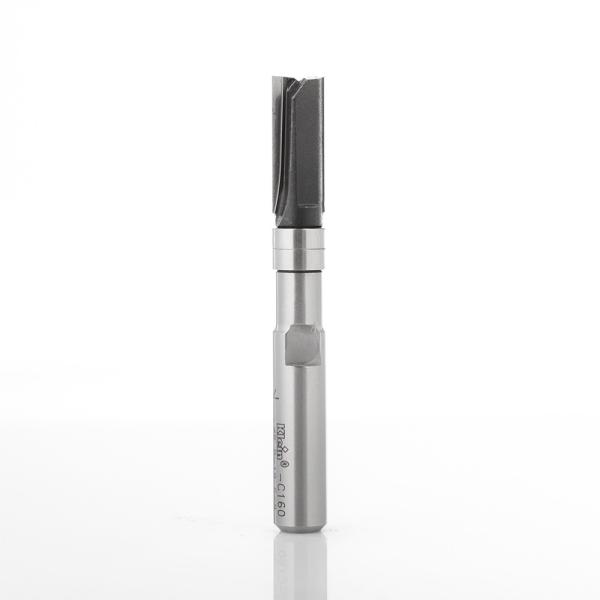 Klein "mini" kantfræser HM m/leje øverst, Ø4,8x12x51 mm, S6, Z2