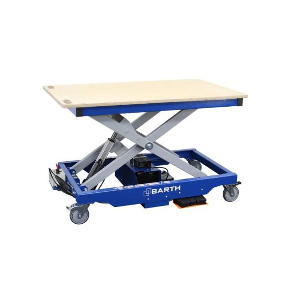 Barth løftebord H400 accuDrive (12V batteri) 124,5x74 cm