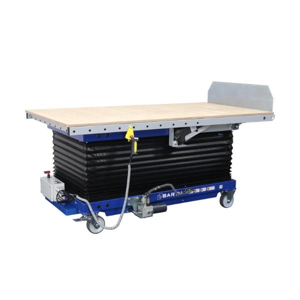 Barth kippLift Pro løftebord accuDrive (12V batteri) med kip 210x106,6 cm