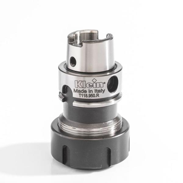 Klein HSK40A spændetangspatron, 1-16 mm ER25, 65x42x40 mm, højre