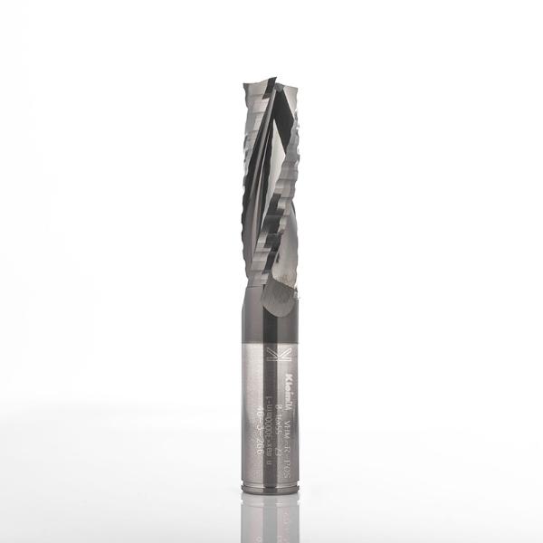 Klein skrubb-slettfres KleinDIA HHM, Ø10x35x80 mm, Z2, høyre, positiv
