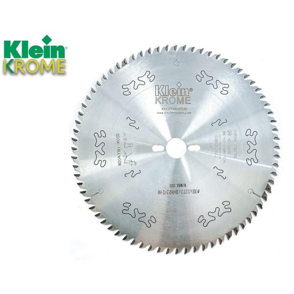 Klein Krome støysvakt formatsagblad HM 400 mm - skjærebredde 4,0 mm, senterhull 30 mm, Z96, 12°, WZ