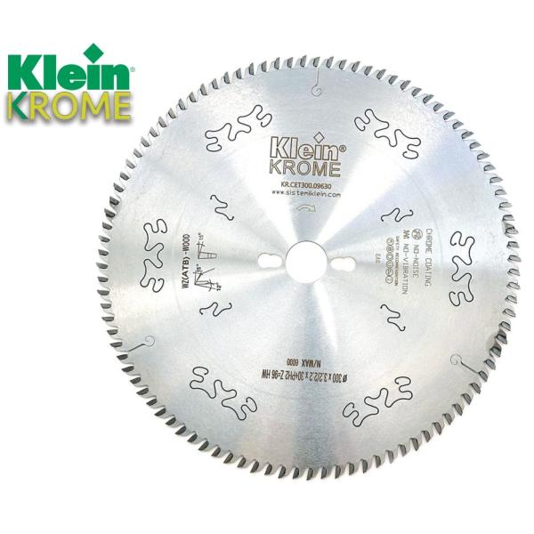 Klein Krome støysvakt formatsagblad HM 250 mm - skjærebredde 3,2 mm, senterhull 30 mm, Z80, 12°, WZ