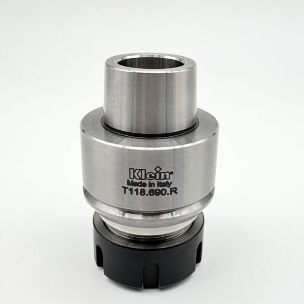 Klein HSK63F spennetangpatron, 2-20 mm ER32 til Thermwood, 75x50x63 mm, høyre
