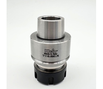 Klein HSK63F spennetangpatron, 2-20 mm ER32 til Thermwood, 75x50x63 mm, høyre