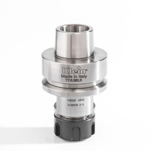 Klein HSK50F spennhylsepatron, balansert G1, 1-16 mm ER25, 53x35x50 mm, høyre