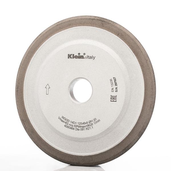 Klein slipeskive Ø125x4x20 mm til JSD dyvelbor Ø4 mm, type 14A1 spesial