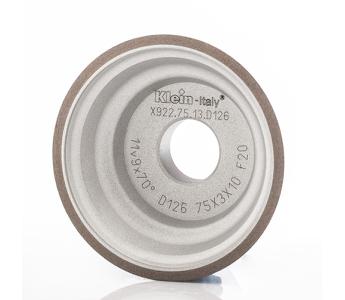 Klein slibeskive Ø100x33x20 mm til fræsere, type 11V9
