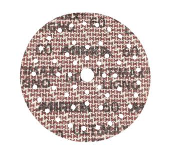Mirka Ultimax Ligno slipeark m/borrelås Ø150 mm, Multifit, korn 80, pakke med 100 stk
