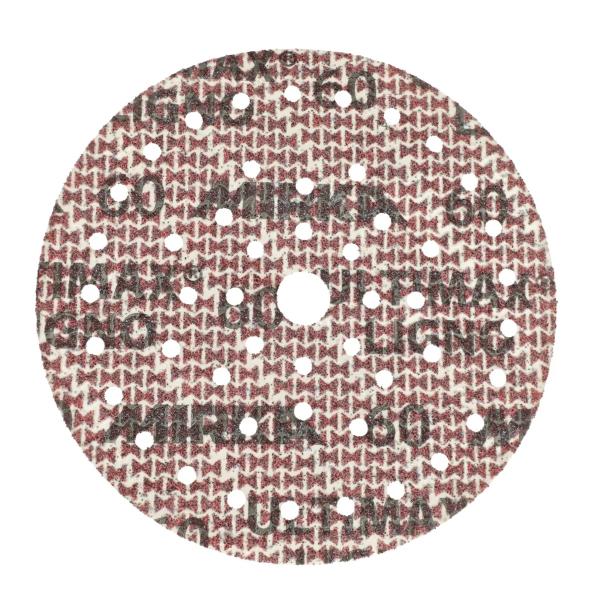 Mirka Ultimax Ligno slipeark m/borrelås Ø150 mm, Multifit, korn 100, pakke med 100 stk
