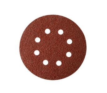 Mirka Coarse Cut slipeark m/borrelås Ø125 mm, 8 hull, korn 120, pakke med 50 stk