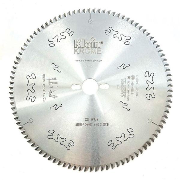 Klein Krome støysvakt sirkelsagblad HM 350 mm - skjærebredde 3,5 mm, senterhull 30 mm, Z112, -3°, FZ/TR