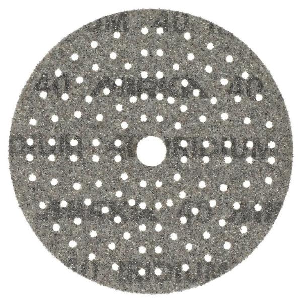 Mirka Iridium slipeark m/borrelås Ø150 mm, 121 hull, korn 600, pakke med 100 stk
