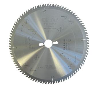 Klein støjsvag formatsavklinge HM 250 mm - snitbredde 3,2 mm, centerhul 30 mm, Z80, 10°, FZ/TR