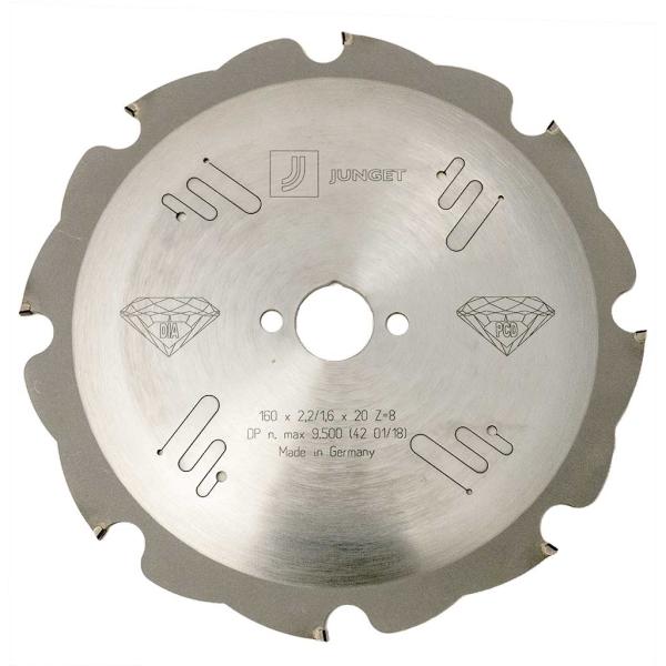 Håndsirkelsagblad DIA 180 mm - Kuttebredde 2,2 mm - Senterhull 30 mm Z8 FL