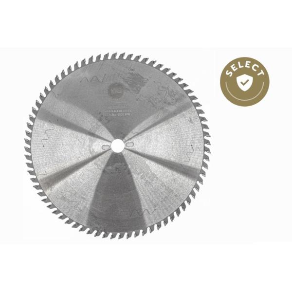 KWS støjsvag formatsagblad HM 400 mm - skjærebredde 4,4 (3,2) mm - senterhull 30 mm, Z72, 10°, WZ
