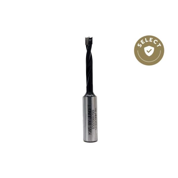 KWS dyvelbor HM JSD, Ø5x35x70 mm, højre - S10x30 mm