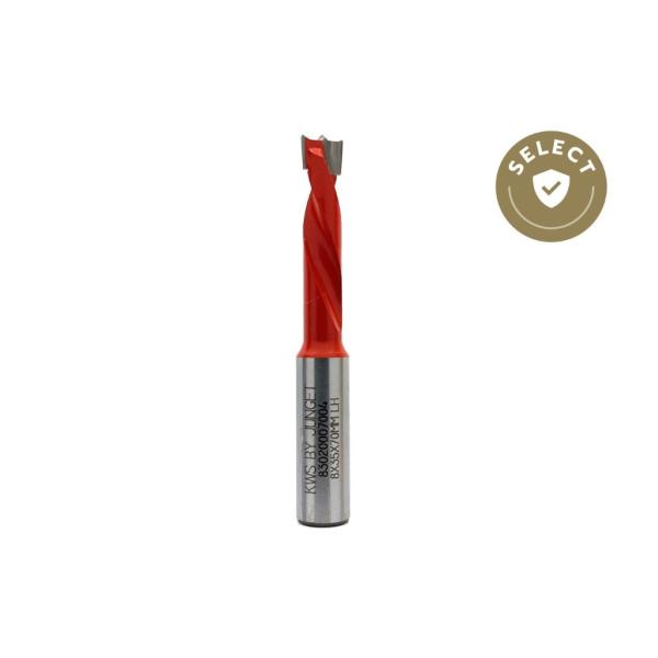 KWS dyvelbor HM JSD, Ø8x35x70 mm, venstre - S10x30 mm