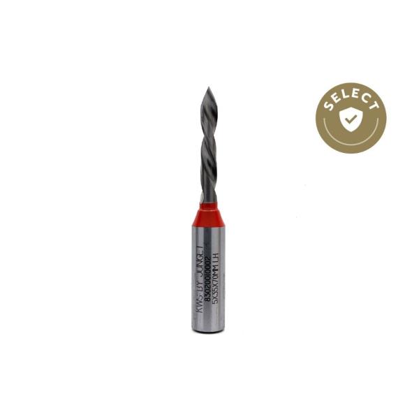 KWS sentrumstappbor HHM JGB, Ø5x35x70 mm, venstre - S10x30 mm