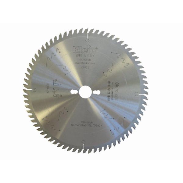 Klein støysvakt formatsagblad HM 400 mm - skjærebredde 4 mm, senterhull 30 mm, Z96, 10°, WZ