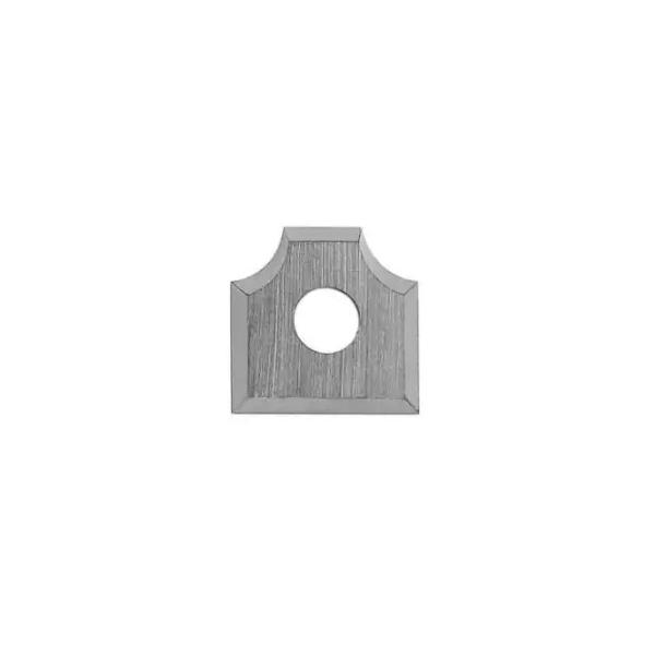 Radieskjær HM 16x17,5x2 mm, radius 2, Ø4,0 mm