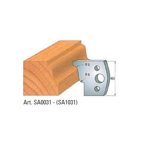 Klein profilskjær nr 31, 40x4 mm, SP, til profilkutter