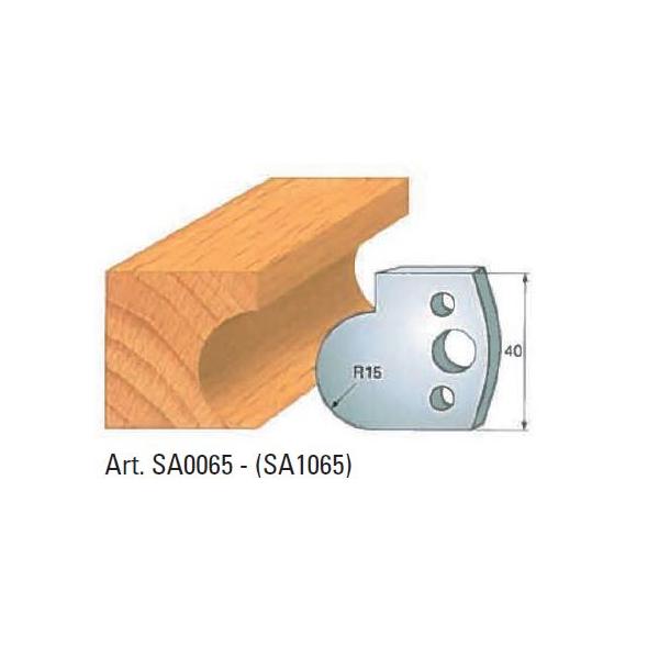 Klein profilskjær nr. 65, 40x4 mm, SP, for profilkutter
