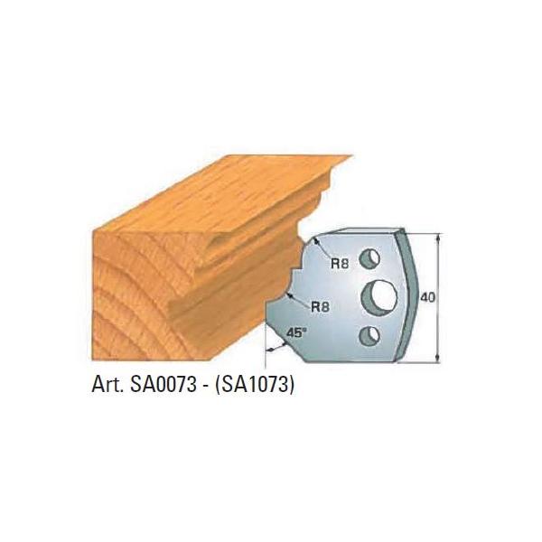 Klein profilskjær nr. 73, 40x4 mm, SP, for profilkutter