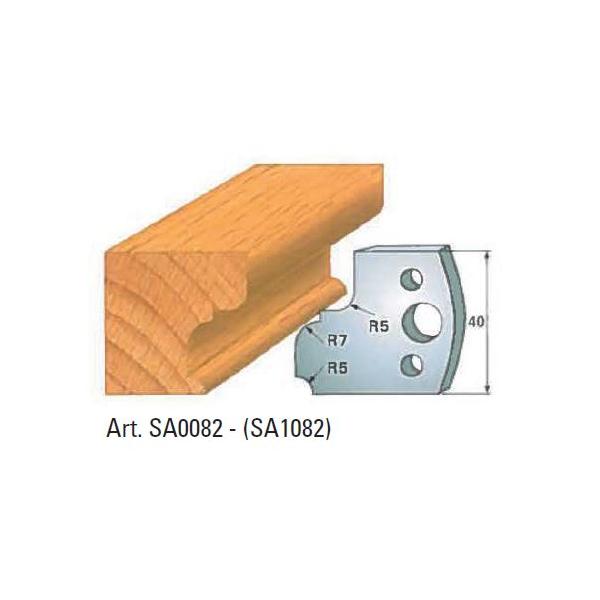 Klein profilskjær nr. 82, 40x4 mm, SP, for profilkutter