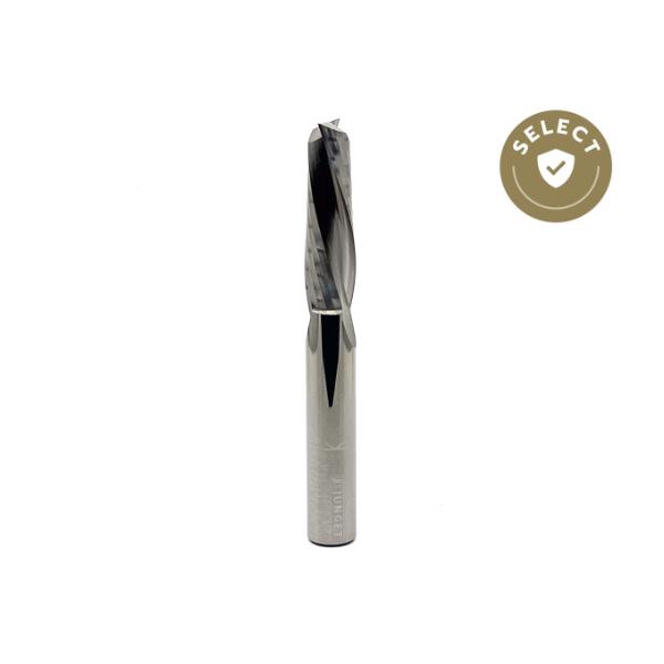 Spiral sletfræser MHM Ø12x42x100 mm Z2, venstre, positiv spiral