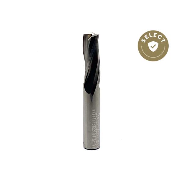 Slettfres HHM Ø12x32x80 mm Z3, høyre, positiv spiral