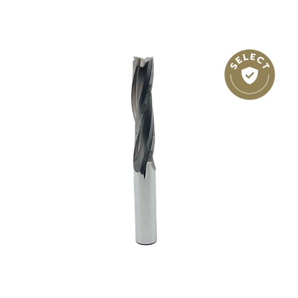 Slettfres HHM Ø12x52x100 mm Z3, høyre, positiv spiral