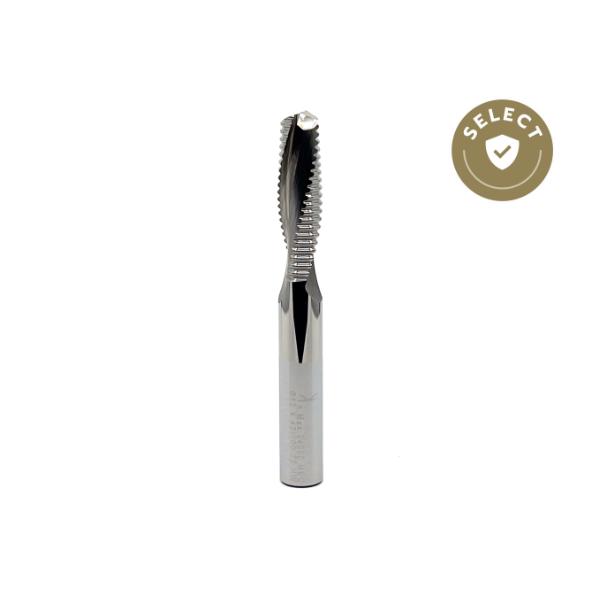 Skrubbfres HHM Ø12x42x100 mm Z2, høyre, positiv spiral