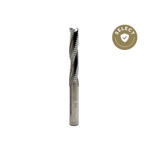 Spiral skrubfræser MHM Ø8x42x80 mm Z3, højre, positiv spiral