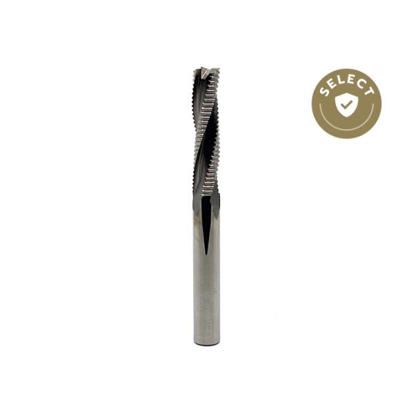 Spiral skrubfræser MHM Ø10x42x100 mm Z3, højre, positiv spiral