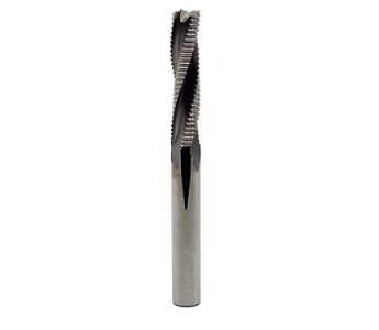 Spiral skrubfræser MHM Ø10x42x100 mm Z3, højre, positiv spiral