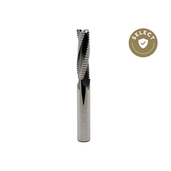 Skrubbfres HHM Ø12x42x100 mm Z3, høyre, positiv spiral