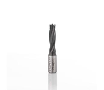 Klein dyvelbor med føringsspiral HM JSD, Ø12x43x70 mm højre - S10x20 mm