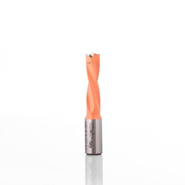 Klein sentrumstappborbor HM JSD, Ø12,7x43x70 mm venstre - S10x20 mm