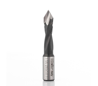 Klein dyvelbor med føringsspiral HM JGB Ø7x40x70 mm højre - S10x20 mm