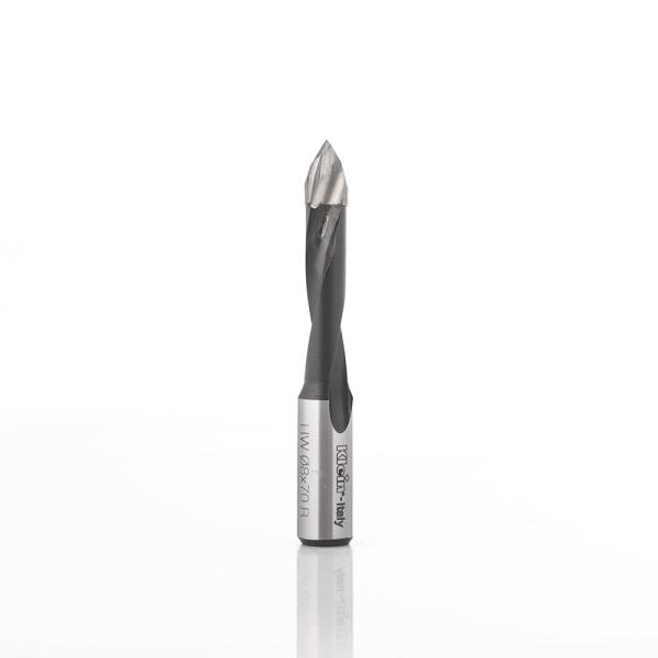 Klein sentrumstappbor HM JKS Ø5x36x70 mm høyre - S10x24 mm