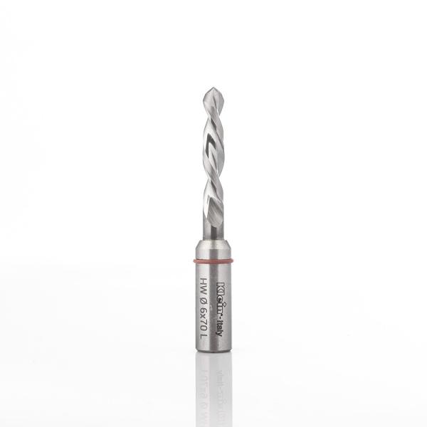 Klein dyvelbor MHM JKS Ø8x28x58 mm venstre - S10x20 mm