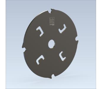 Leitz sirkelsagblad DIA 300 mm - skjærebredde 3,2 mm, senterhull 30 mm, Z8 - med 4 kjølespor for fibersement